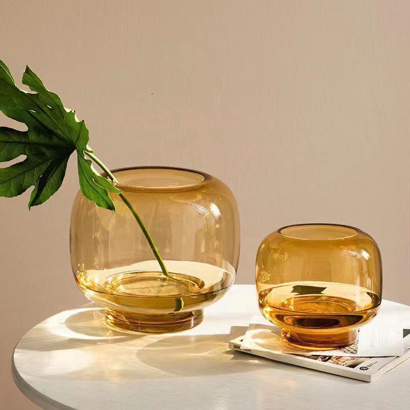 แจกันทรงกลม ทรงพุงใหญ่ น่าลงอินสตาแกรม